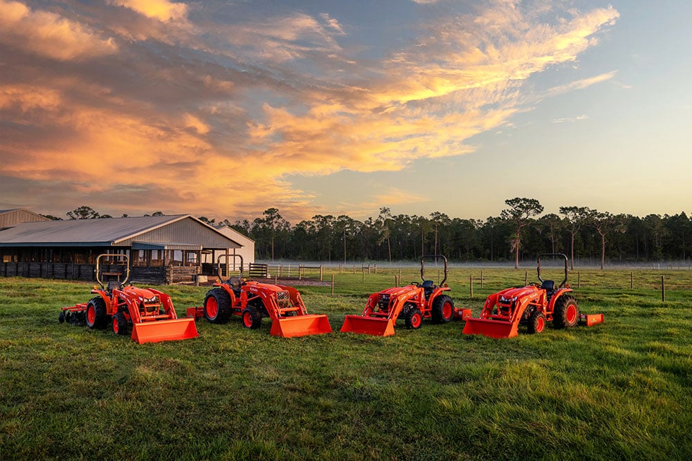 L2505 and L4802 joined the Standard L Series compact tractor line up